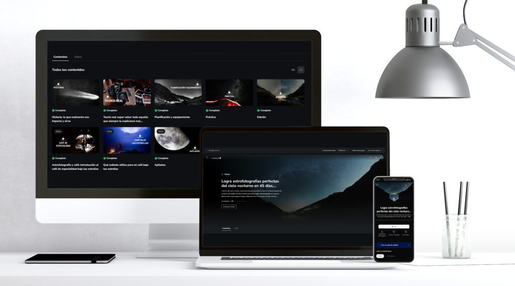 Formación de astrofotografía