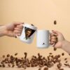 Taza "Curie" blanca brillante - Imagen 2
