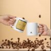 Taza blanca "Pioneer" brillante - Imagen 3