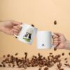 Taza "Schrodinger" blanca brillante - Imagen 3