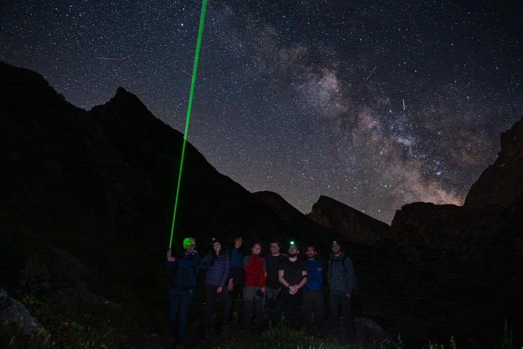Trekking notturno Crissolo