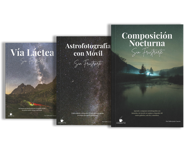 Pack E-books Astrofotografía sin frustrarte